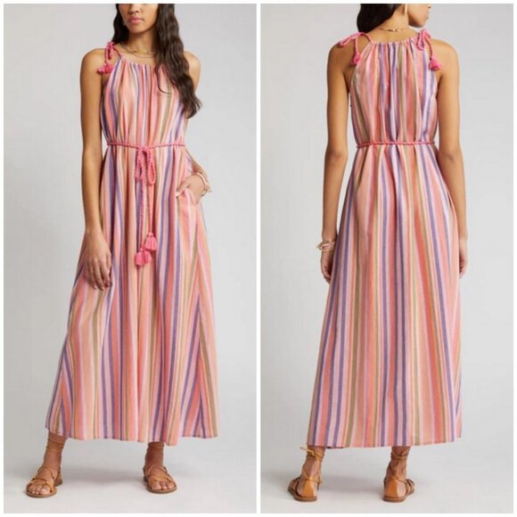 💕XIRENA💕 Esme Midi Dress ~ Citrus Melange Small S NWT - Picture 1 of 16